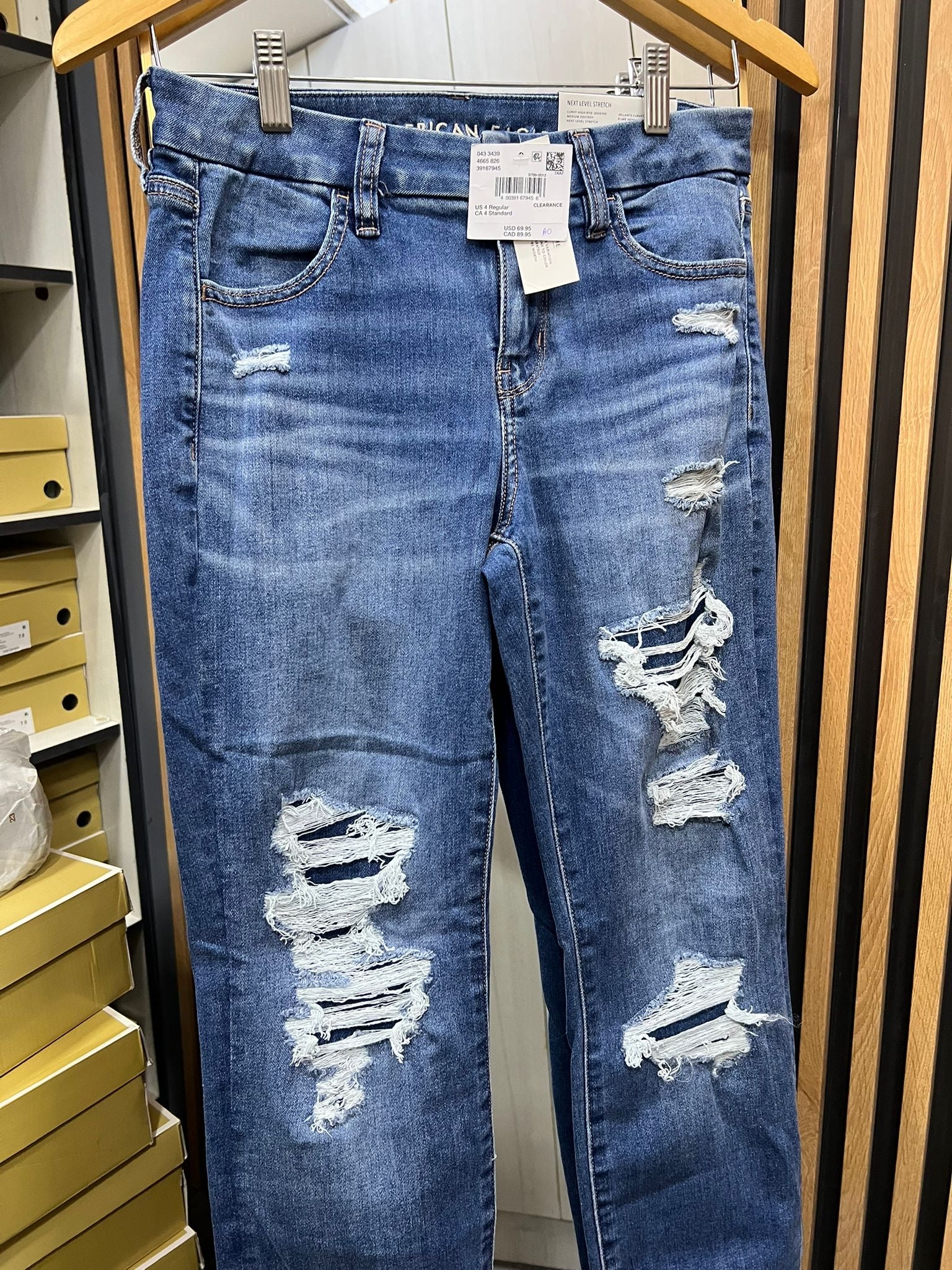 Jeans curvy AE