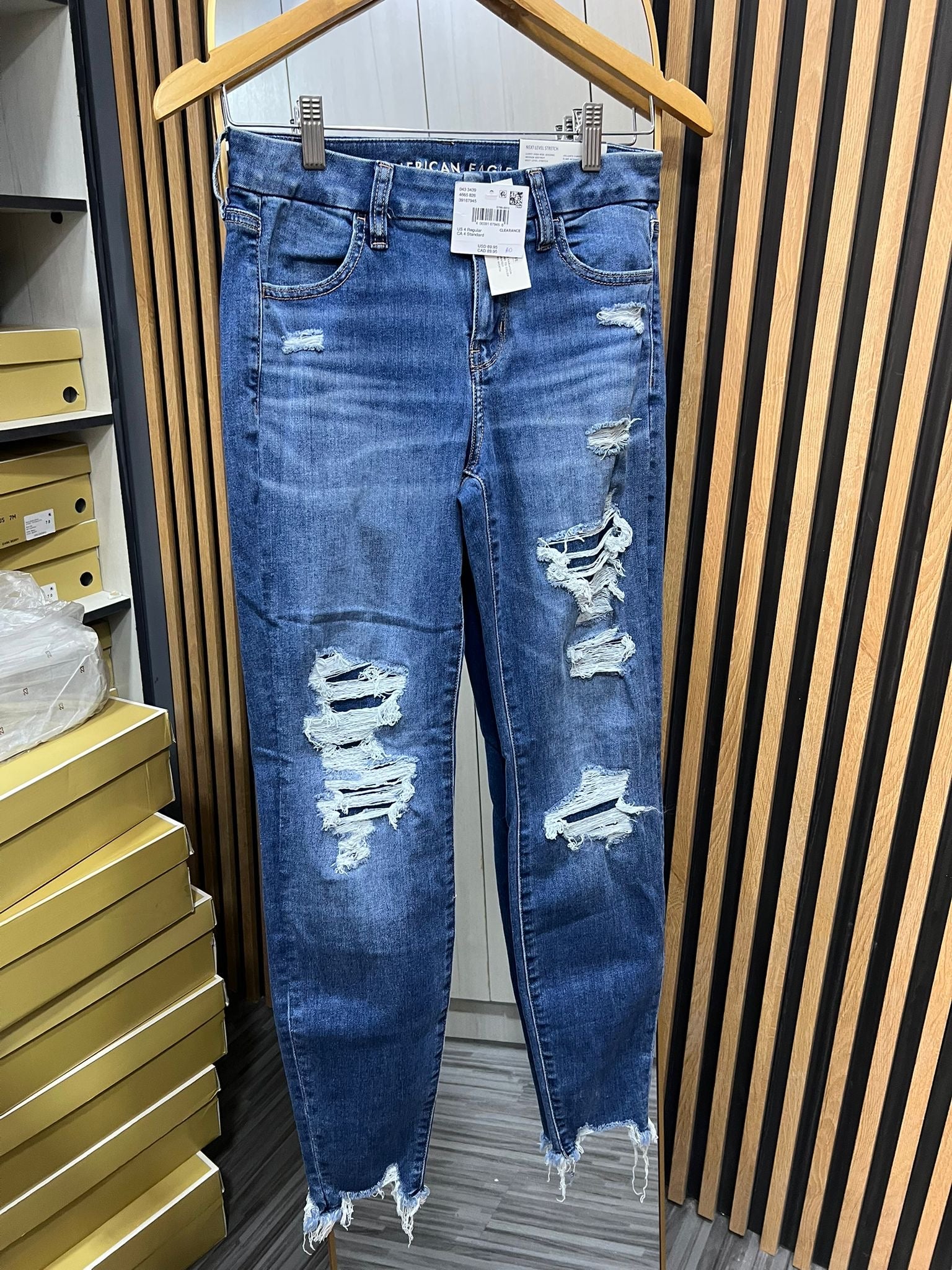 Jeans curvy AE