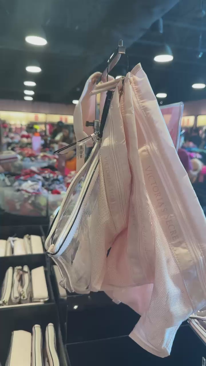Pack de 3 bolsas y cosmetiquero VS